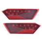 Solid Spare Nice Red LED Tail lights For Polaris RZR 1000 Tubro Pair XP 900 900s Platics USA