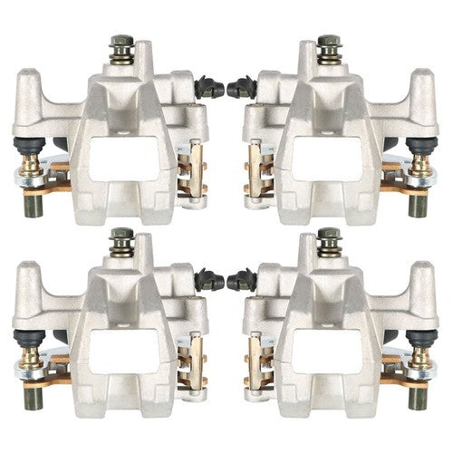 Solid Spare For Yamaha YFM700F/P Grizzly 700 2007-2020 Front & Rear Brake Calipers w/Pads