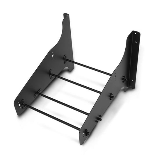 Solid Spare Tour Pack Wall Mount Storage Rack Holder Black Fit For Harley Electra Glide 97+