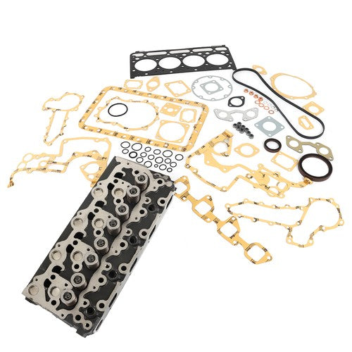 Solid Spare Fit For Kubota V2203 Engine/Bobcat 753 773 Complete Cylinder Head + Full Gasket
