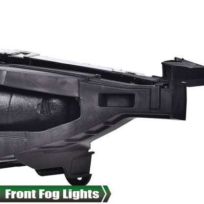 Solid Spare Smoke Bumper Fog Lights Driving Lamps Left+Right Fit For 11-13 Hyundai Sonata