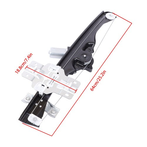 Solid Spare Electric Window Actuator Assembly FR w/ Motor For Buick Enclave 08-17 751-820