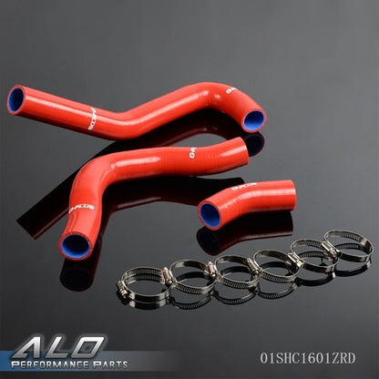 Solid Spare Fit For Nissan 200SX 180SX S13 CA18DET Engine PS13/RPS13 Silicone Radiator Hose