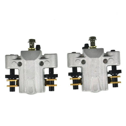 Solid Spare Front Brake Calipers Pads + Brake Master Cylinder For Arctic Cat 250 300 400 500