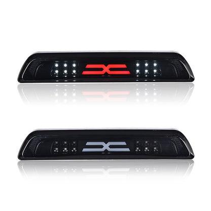 Solid Spare Fit For 2007-2018 Toyota Tundra Smoke/Black LED Third 3rd Brake Light Cargo Lamp