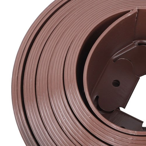 Solid Spare 49FT 4"Garden Landscape Edging With 75 8-In Spikes No Dig Lawn Edging Border