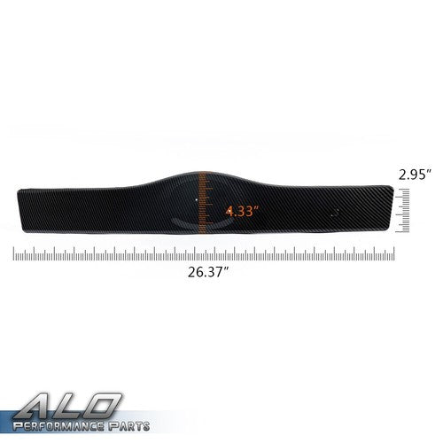 Solid Spare Liftgate Tailgate Handle Carbon Fiber Look Fit For 2004-2009 Toyota Prius