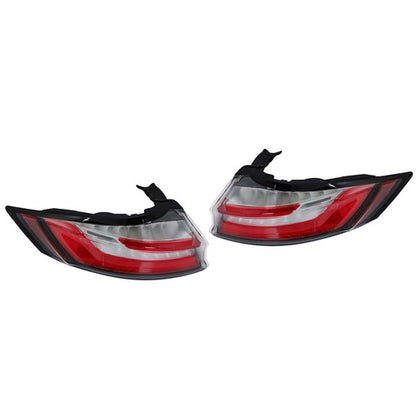 Solid Spare Outer For Ford Edge ST/ST-Line/Titanium 19-23 LED Clear Tail Lights Left&Right