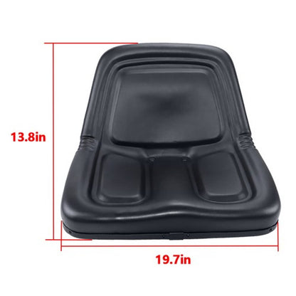 Solid Spare New Universal Lawn Mower High-Back Seat TM333BL US