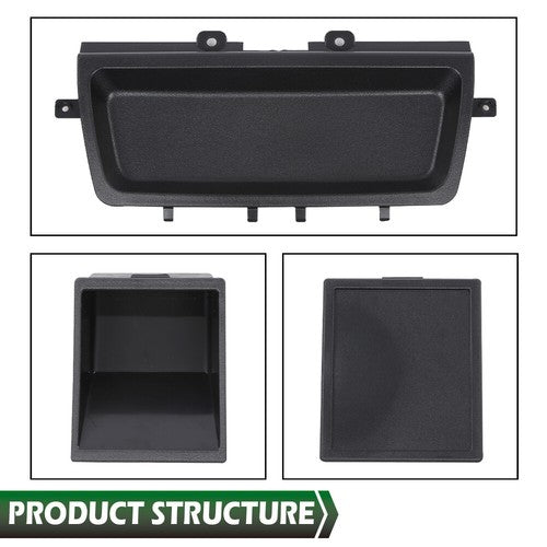 Solid Spare Fit For 97-02 Jeep Wrangler TJ Double Din Dash Bezel Radio Stereo Mounting Kit