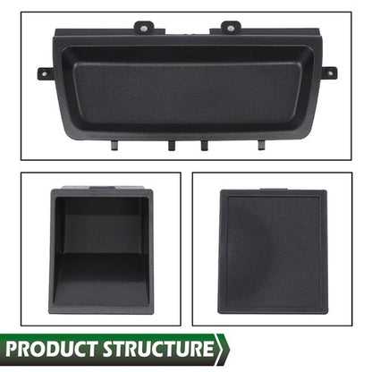 Solid Spare Fit For 97-02 Jeep Wrangler TJ Double Din Dash Bezel Radio Stereo Mounting Kit