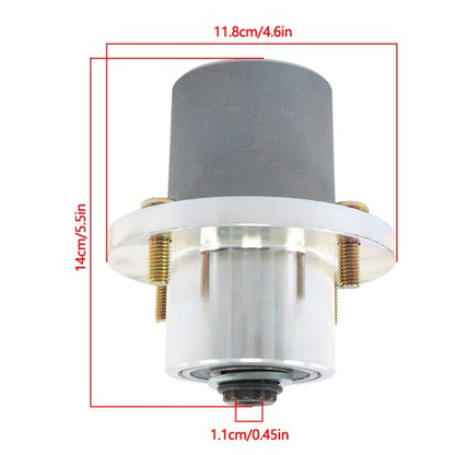 Solid Spare Lawn Mowing Machine Board Spindle For Hustler Fastrak Raptor SDX SD 605380125981