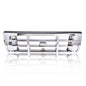 Solid Spare Fit For 1992-1996 Ford F150 F250 F350 Bronco Front Bumper Grille Grill Chrome