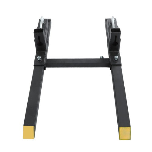 Solid Spare 2000lbs Pallet Forks Clamp On Tractor Forks w/Adjustable Bucket Forks 43" New