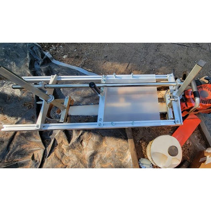 Solid Spare Chainsaw Mill Kit 14"-36" Portable Guide Bar Aluminum Planking Lumber Cutting