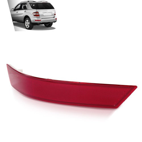 Solid Spare Fit For 08-11 Mercedes-Benz W164 ML-Class Rear Bumper Reflector Light Left Side