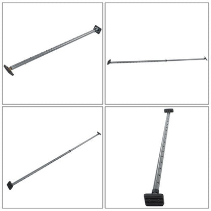 Solid Spare Adjustable Cargo Bar Pickup Truck Bed Holder Ratcheting Stabilizer 40" to 73"