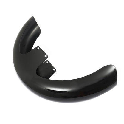 Solid Spare For Touring Electra Glide Street Glide 19" Wheel Wrap Front Fender bright black