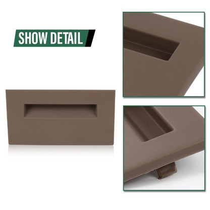 Solid Spare Fit For Chevy GMC Truck 1988-1994 Dashboard Fuse Panel Cover Replacement Beige