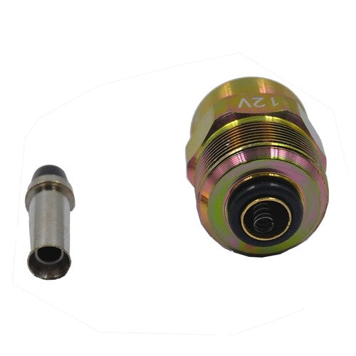 Solid Spare Fuel shutoff solenoid for 89-93 Dodge trucks with 12V Cummins 5.9L Engine