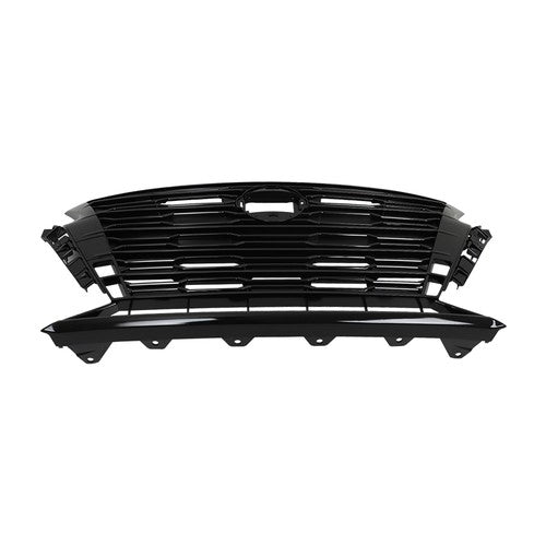 Solid Spare Suitable For Nissan Altima SL/SV 2023-2024 New Front Bumper Grille Gloss Black