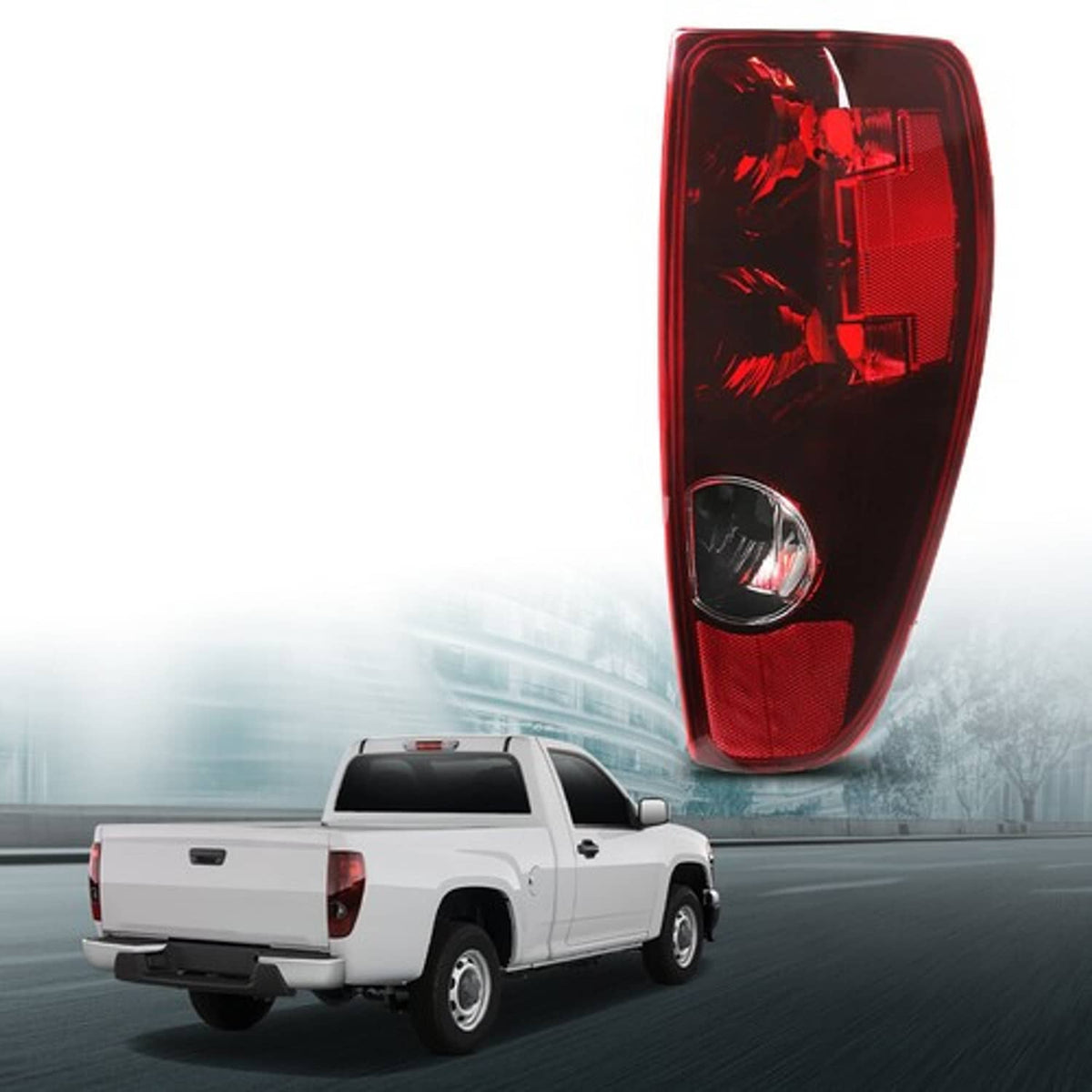 Solid Spare Tail Light Fit For 04-2012 Chevy Colorado GMC Canyon Rear Brake Lamp Right Side