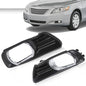 Solid Spare Fit For 07-09 Toyota Camry Front Bumper Fog Light Bezel Lamp Trim Left+Right
