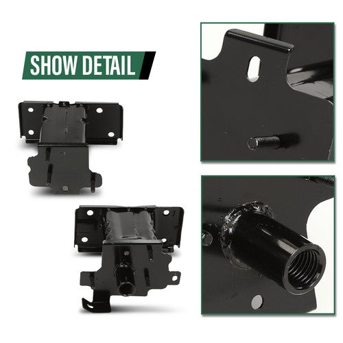 Solid Spare Front Bumper Mounting Bracket Left+Right Side Fit For 2014-2019 Nissan Rogue