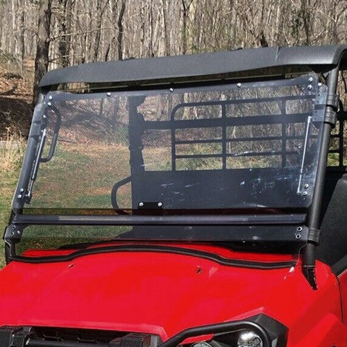 Solid Spare For 2019-2025 Kawasaki Mule Pro MX Front Flip Windshield Scratch Resistant