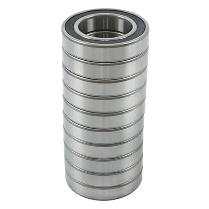 Solid Spare 6009-2RS Deep Groove Ball Bearings 10pcs 45mm Inner Dia 75mm OD 16mm Bore Sealed