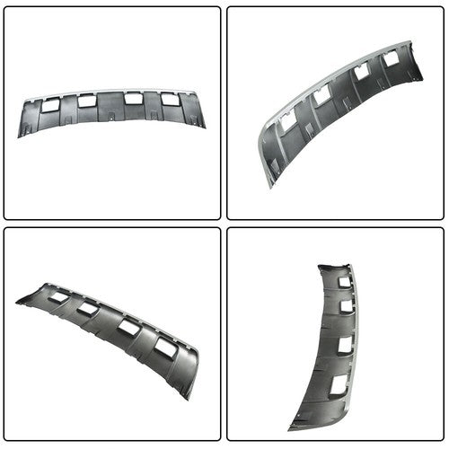 Solid Spare Front Bumper Plastic Silver Lower Valance Panel Fit For 20-22 Ford Explorer NEW