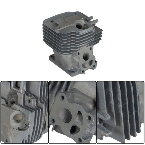 Solid Spare 52mm Big Bore Cylinder Piston Kit For MS441 MS441C Chainsaw Spark Plug