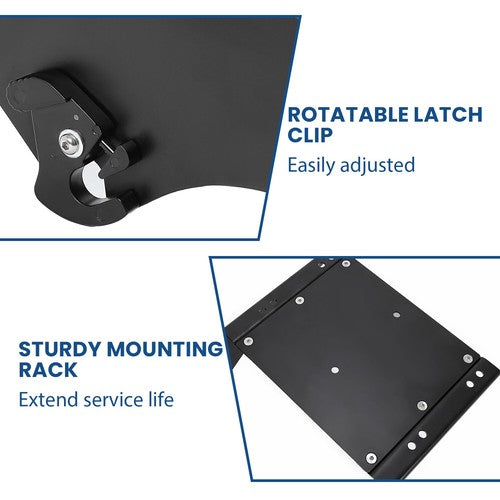 Solid Spare For Harley Touring Street Road Glide 97-08 Detachable Mount Rack Luggage Rack