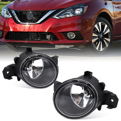 Front Bumper Fog Light Lamp Replacement For Nissan Altima 2016-2018 4 Door Sedan
