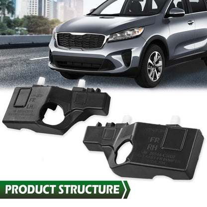 Solid Spare Fit For 2016-2020 Kia Sorento Front Bumper Retainer Bracket Left & Right Side