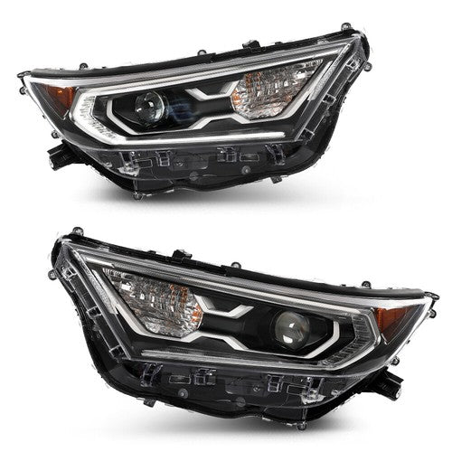 Solid Spare LED Headlight Assembly For 2019 2020 2021 2022 Toyota RAV4 Hybrid XSE Left+Right