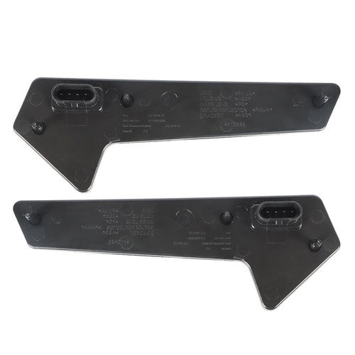 Solid Spare For Polaris RZR XP 1000 XP TURBO S 2009-2020 UTV Smoked LED Tail Brake Lights