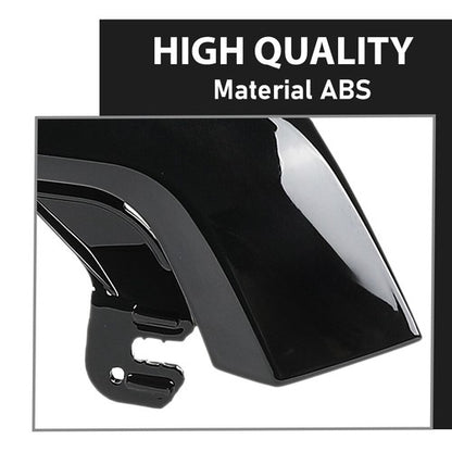 Solid Spare Fit For 2017-2018 Subaru Forester Hood Molding Trim Moulding Black SU1235102