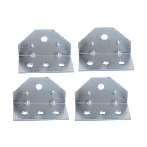Solid Spare Galvanized Swivel Top Bunk Bracket Kit with Hardware Boat Trailer 2×3