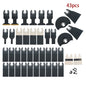 Solid Spare 43 PCS Oscillating Saw Blades, Premium Multitool Kit for Wood/Metal/Plastics