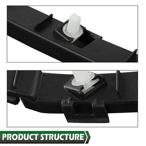 Solid Spare Fit For 2012-2016 Hyundai Accent Rear Bumper Bracket Retainer Left+Right Side