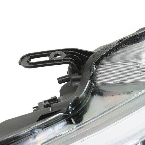 Solid Spare Clear Front Headlight Right/RH Fit For Infiniti Q50 2014-2017 LED w/o AFS Chrome
