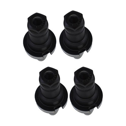 Solid Spare 4 Chucks Tool Holder Set CAT40-ER20 Collet Chucks W. 4" Long Gage Length
