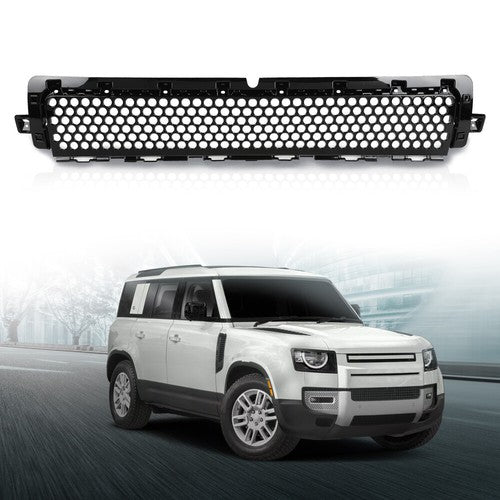 Solid Spare Fit For 2020-2024 Land Rover Defender 90 110 130 Front Bumper Lower Grille Cover