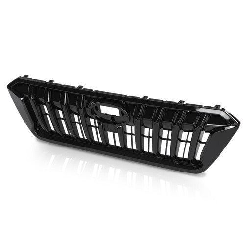 Solid Spare Fit For 2021-2023 Subaru Crosstrek Front Bumper Upper Grille Black J1010FL320