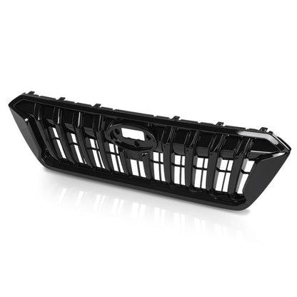 Solid Spare Fit For 2021-2023 Subaru Crosstrek Front Bumper Upper Grille Black J1010FL320