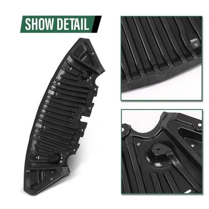 Solid Spare Front Lower Engine Splash Undercar Shield For 10-15 Mercedes-Benz GLK250 GLK350
