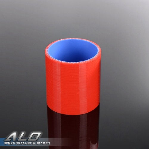 Solid Spare New Fit For 95 mm Long Silicone Straight Hose Coupler Turbo Intercooler Hose Red