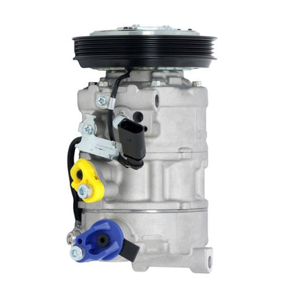 Solid Spare AC A/C Compressor & Clutches For Porsche Panamera Cayenne 2017-2023 2.9L 3.0L