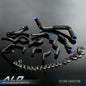 Solid Spare Fit For Nissan Silvia 200SX 240SX S13S14/S15 SR20DET Silicone Radiator Hose Kit